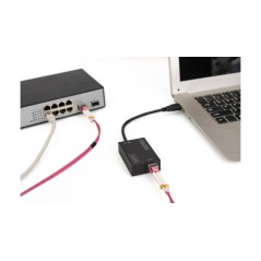 DIGITUS SuperSpeed USB 3.0 Network Adapter - 1Gbps High-Speed Connectivity | Model: 4016032457138